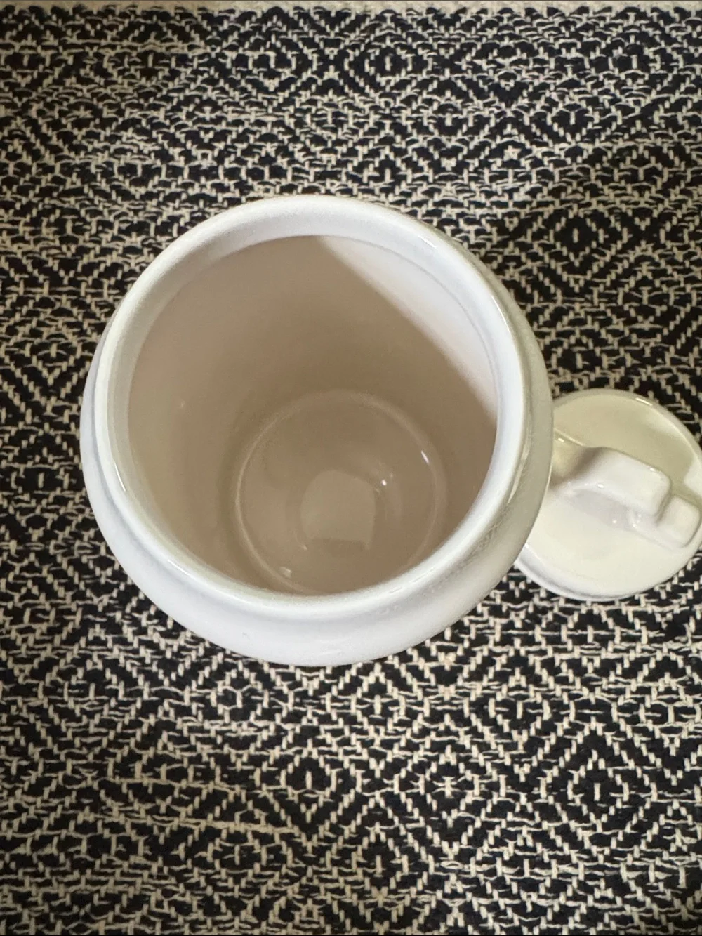 Rae Dunn White Ceramic Canister